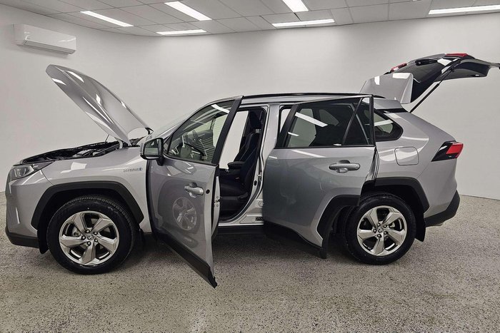 2021 Toyota RAV4 GXL AXAH54R 4X4 On Demand Silver Sky