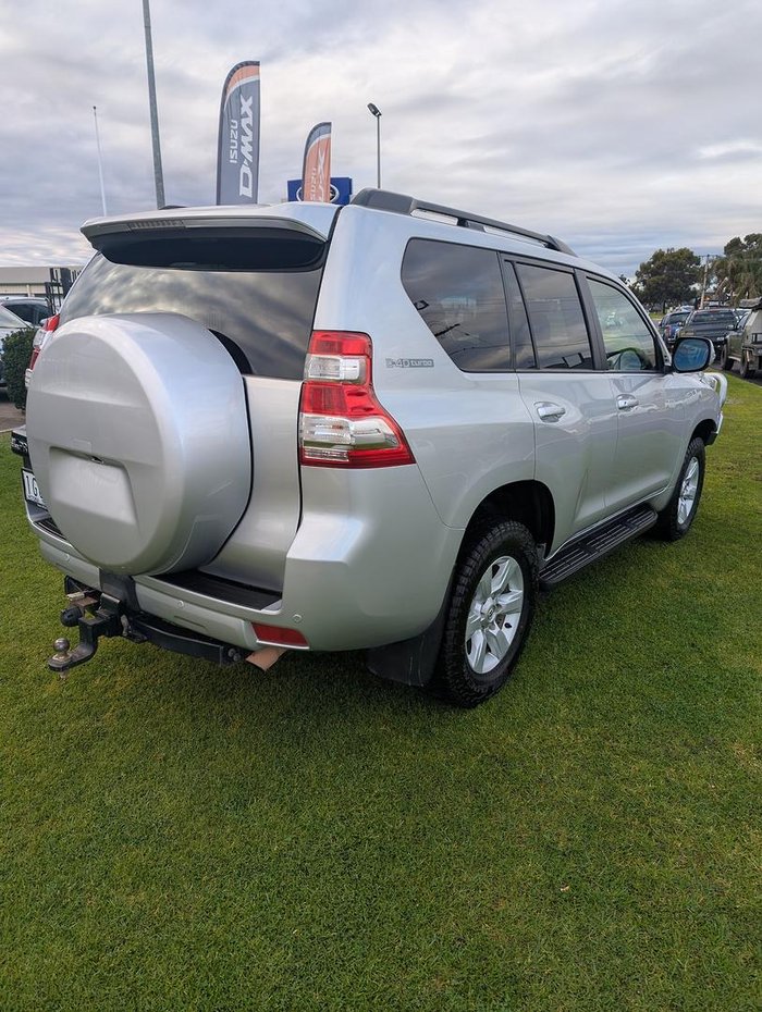 2015 Toyota Landcruiser Prado GXL GDJ150R 4X4 Dual Range Silver Pearl