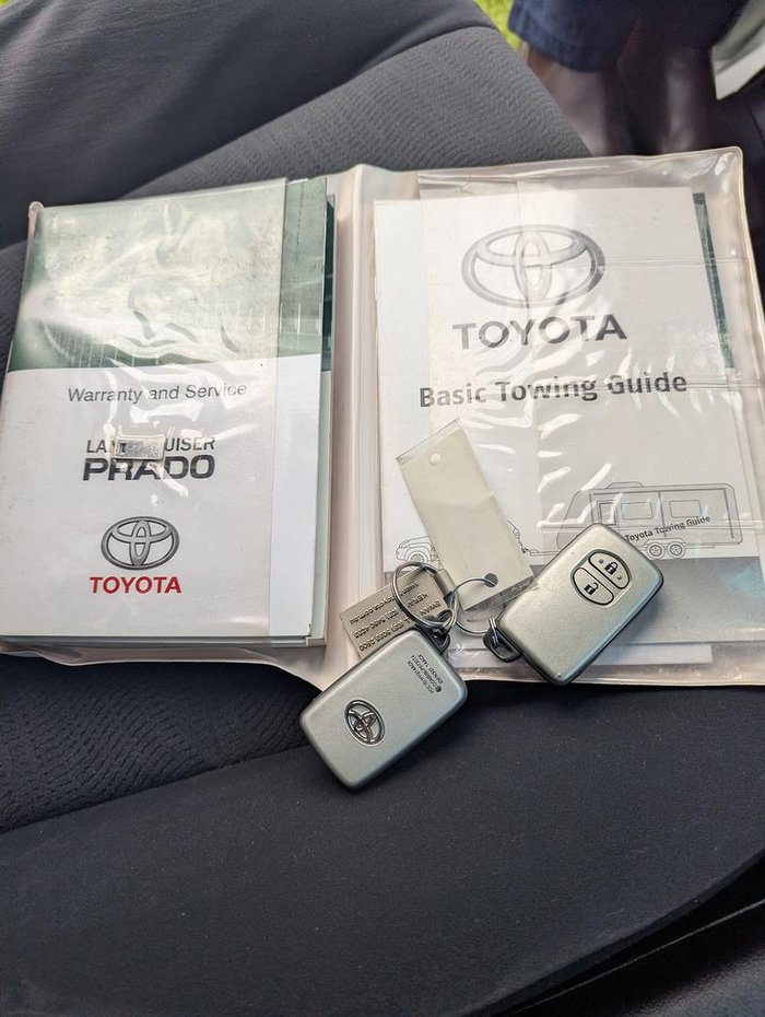 2015 Toyota Landcruiser Prado GXL GDJ150R 4X4 Dual Range Silver Pearl