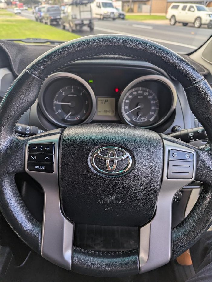 2015 Toyota Landcruiser Prado GXL GDJ150R 4X4 Dual Range Silver Pearl