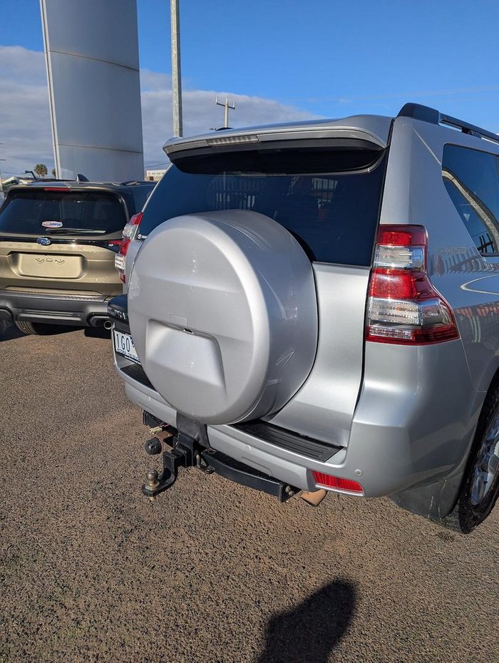 2015 Toyota Landcruiser Prado GXL GDJ150R 4X4 Dual Range Silver Pearl