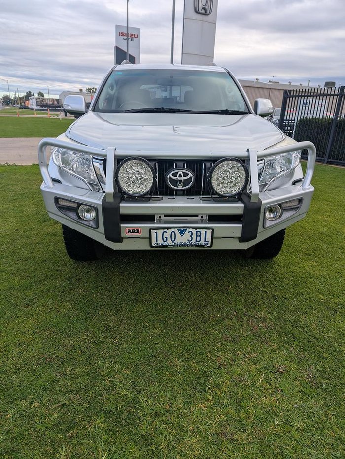 2015 Toyota Landcruiser Prado GXL GDJ150R 4X4 Dual Range Silver Pearl