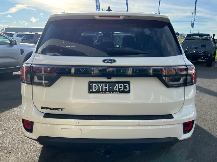2025 Ford Everest Sport MY26.00 4X4 Dual Range Arctic White