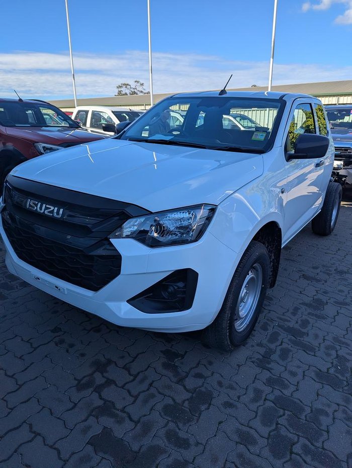 2026 Isuzu D-MAX SX MY25.5 4X4 Dual Range Mineral White