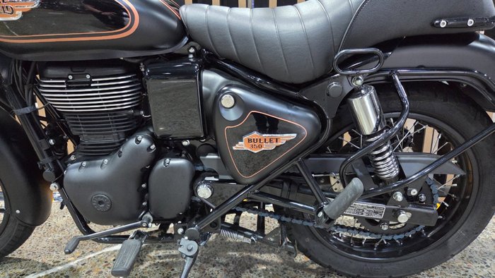 2024 Royal Enfield BULLET 350 BLACK/GOLD