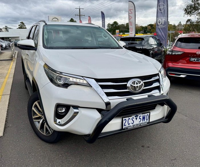 2018 Toyota Fortuner Crusade GUN156R 4X4 Dual Range Glacier White