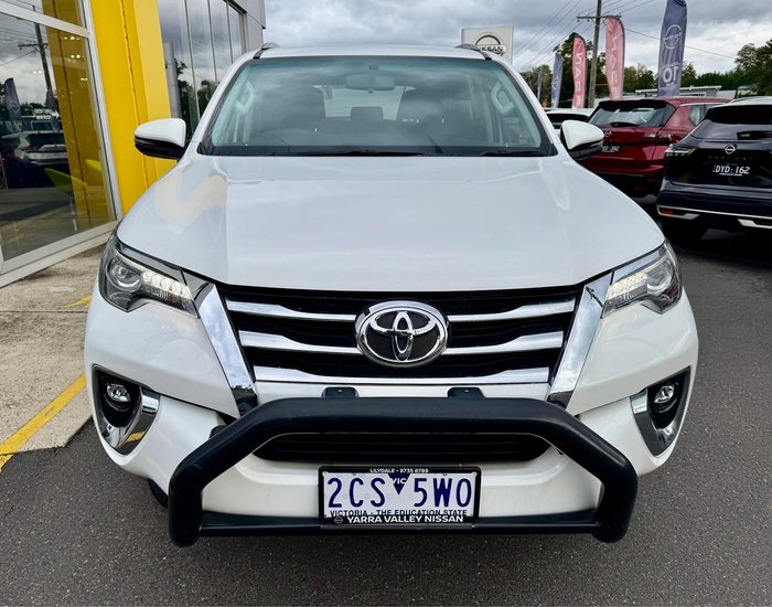 2018 Toyota Fortuner Crusade GUN156R 4X4 Dual Range Glacier White