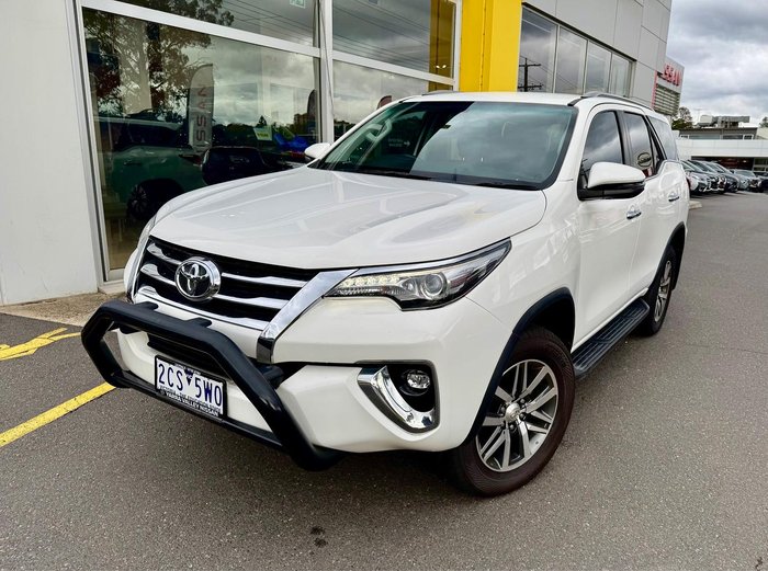 2018 Toyota Fortuner Crusade GUN156R 4X4 Dual Range Glacier White
