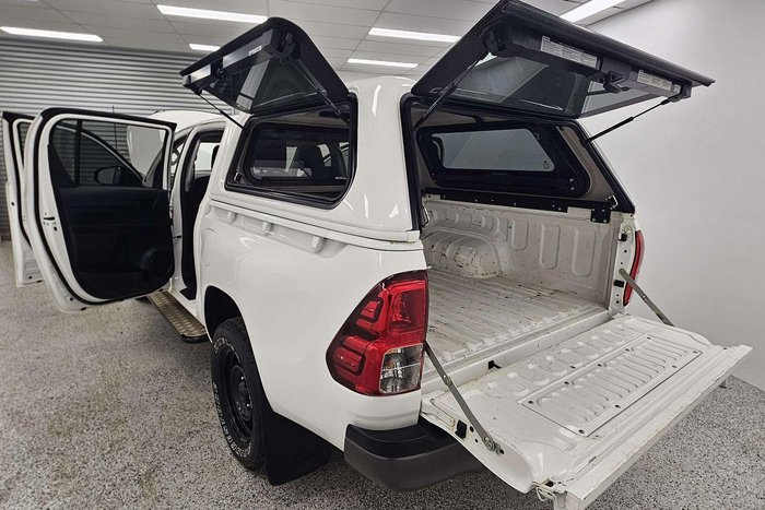 2020 Toyota Hilux SR GUN126R 4X4 Dual Range Glacier White