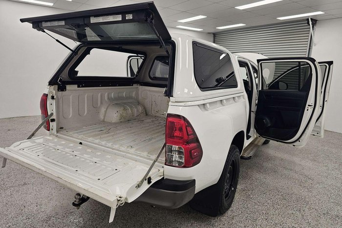 2020 Toyota Hilux SR GUN126R 4X4 Dual Range Glacier White