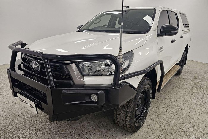 2020 Toyota Hilux SR GUN126R 4X4 Dual Range Glacier White