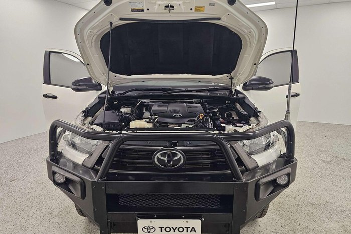2020 Toyota Hilux SR GUN126R 4X4 Dual Range Glacier White