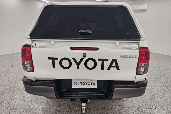 2020 Toyota Hilux SR GUN126R 4X4 Dual Range Glacier White