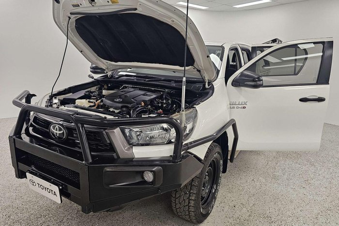 2020 Toyota Hilux SR GUN126R 4X4 Dual Range Glacier White