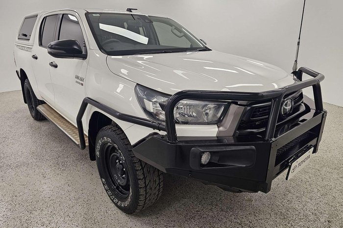 2020 Toyota Hilux SR GUN126R 4X4 Dual Range Glacier White