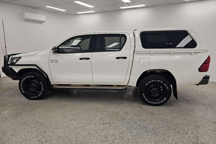 2020 Toyota Hilux SR GUN126R 4X4 Dual Range Glacier White