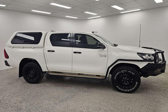 2020 Toyota Hilux SR GUN126R 4X4 Dual Range Glacier White