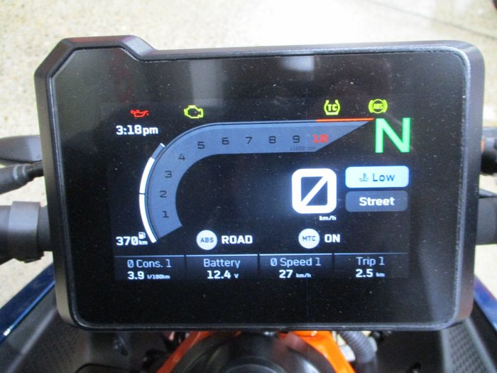 2025 Ktm 390 DUKE BLUE