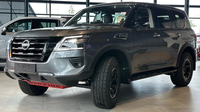 2026 Nissan Patrol Warrior Y62 MY26 4X4 Dual Range Gun Metallic
