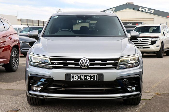 2021 Volkswagen Tiguan 162TSI Highline Allspace 5N MY21 Four Wheel Drive Pyrite Silver