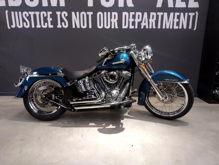 2013 Harley-Davidson Softail Deluxe 1690 (FLSTN) Softail Green