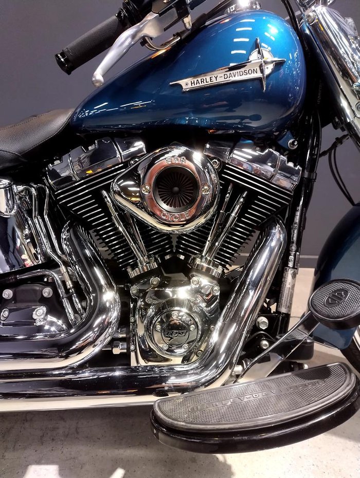 2013 Harley-Davidson Softail Deluxe 1690 (FLSTN) Softail Green