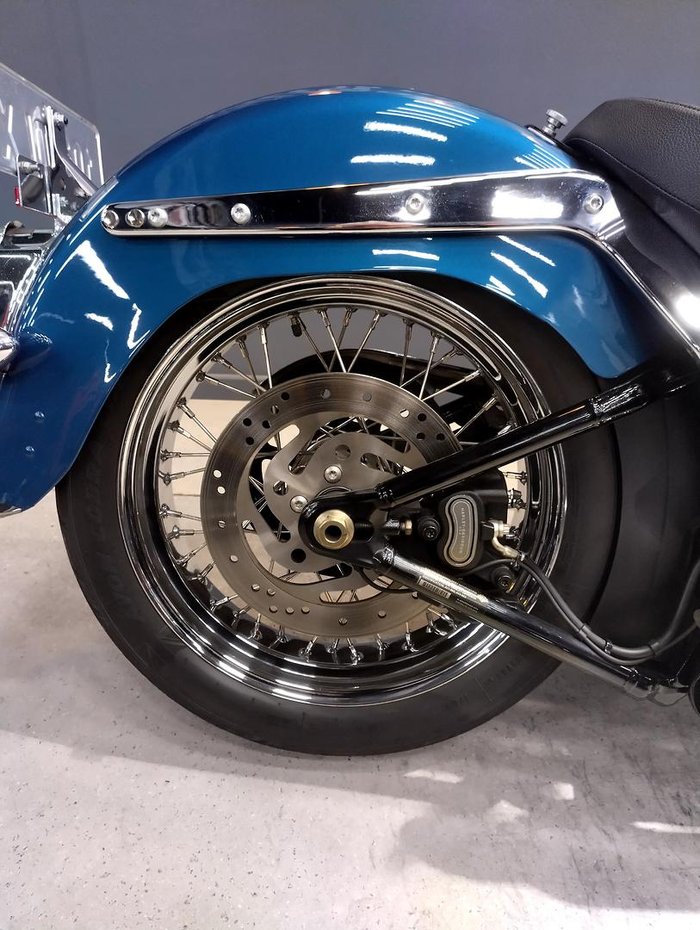2013 Harley-Davidson Softail Deluxe 1690 (FLSTN) Softail Green