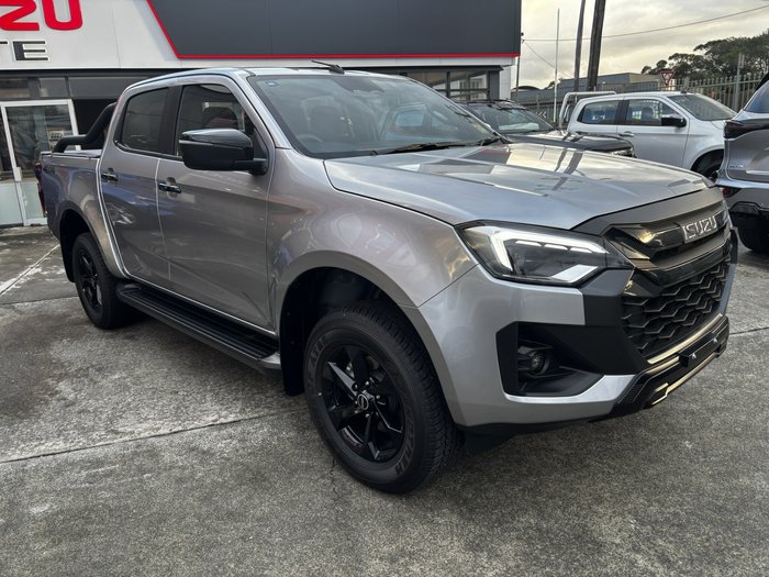 2025 Isuzu D-MAX X-RIDER MY25.5 4X4 Dual Range Mercury Silver Metallic