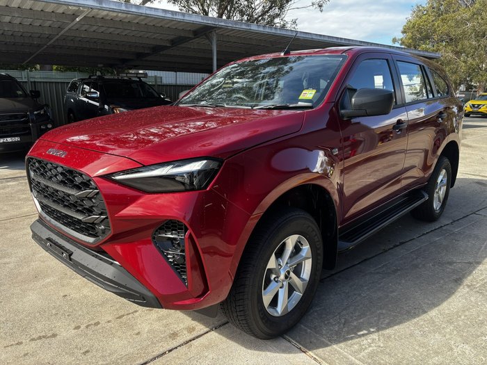 2025 Isuzu MU-X LS-M MY25.5 4X4 Dual Range Magnetic Red Mica