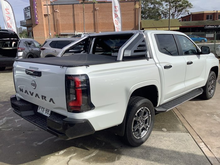 2026 Nissan Navara ST-X D27 MY26 4X4 Dual Range Blizzard White