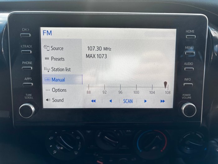 2020 Toyota Hilux SR GUN126R 4X4 Dual Range Glacier White