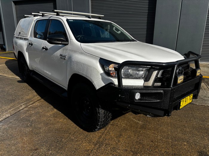 2020 Toyota Hilux SR GUN126R 4X4 Dual Range Glacier White