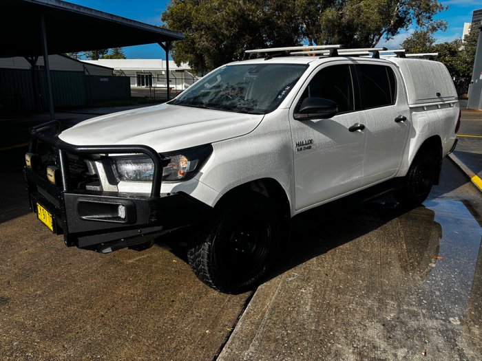 2020 Toyota Hilux SR GUN126R 4X4 Dual Range Glacier White