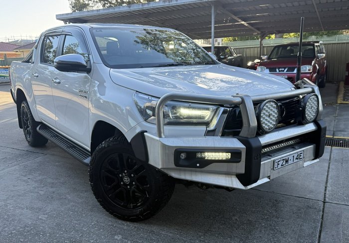 2022 Toyota Hilux SR5 GUN126R 4X4 Dual Range Glacier White