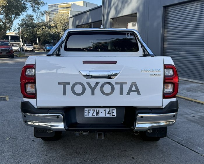 2022 Toyota Hilux SR5 GUN126R 4X4 Dual Range Glacier White