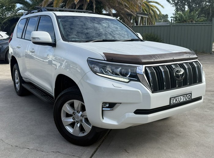 2020 Toyota Landcruiser Prado GXL GDJ150R 4X4 Dual Range Glacier White