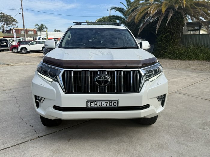 2020 Toyota Landcruiser Prado GXL GDJ150R 4X4 Dual Range Glacier White