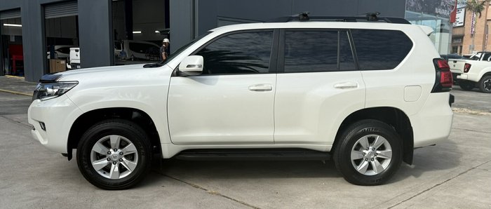 2020 Toyota Landcruiser Prado GXL GDJ150R 4X4 Dual Range Glacier White