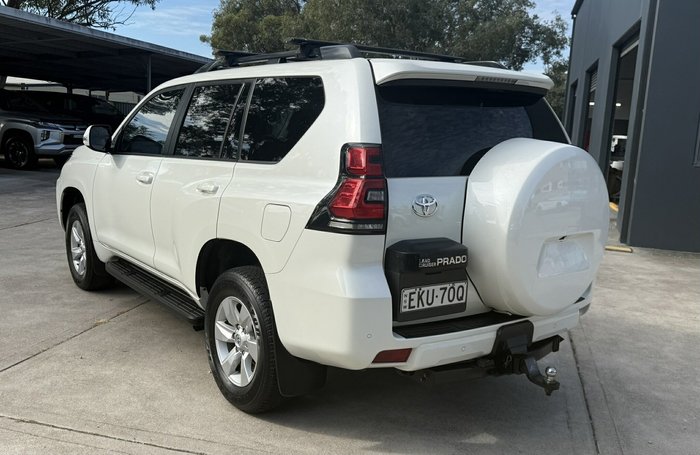 2020 Toyota Landcruiser Prado GXL GDJ150R 4X4 Dual Range Glacier White
