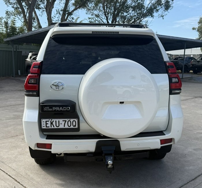 2020 Toyota Landcruiser Prado GXL GDJ150R 4X4 Dual Range Glacier White