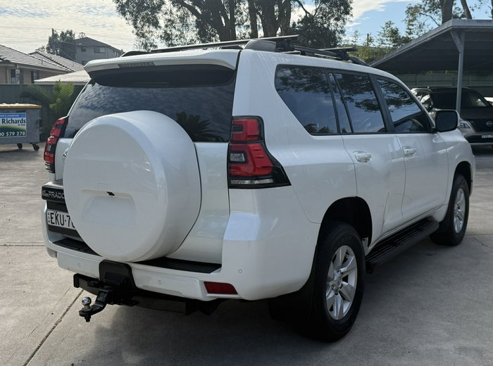 2020 Toyota Landcruiser Prado GXL GDJ150R 4X4 Dual Range Glacier White