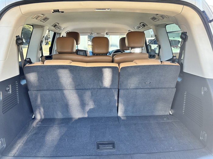 2021 Nissan Patrol Ti Y62 MY22 4X4 Dual Range Moonstone White