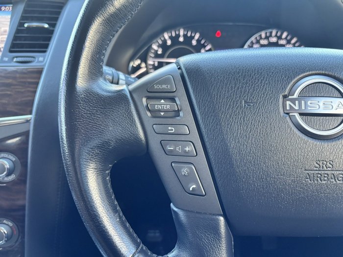 2021 Nissan Patrol Ti Y62 MY22 4X4 Dual Range Moonstone White
