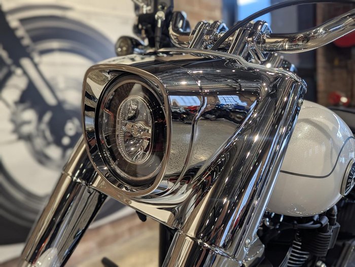 2026 Harley-Davidson Fat Boy 117 (FLFB) Softail White