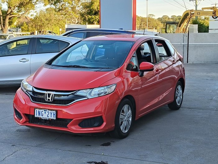 2018 Honda Jazz VTi GF MY18 Rally Red