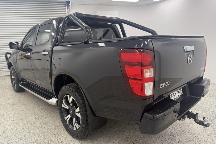 2022 Mazda BT-50 GT TF 4X4 Dual Range True Black