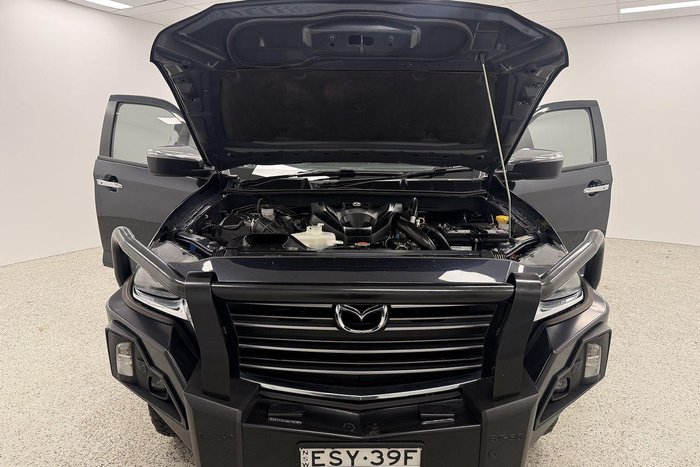 2022 Mazda BT-50 GT TF 4X4 Dual Range True Black