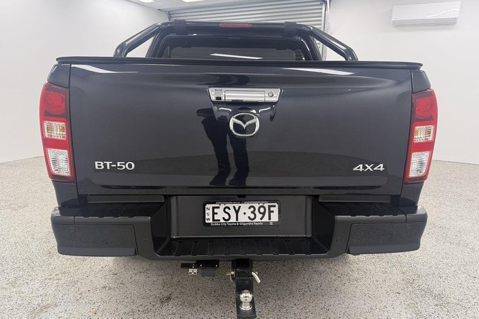 2022 Mazda BT-50 GT TF 4X4 Dual Range True Black