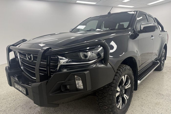 2022 Mazda BT-50 GT TF 4X4 Dual Range True Black