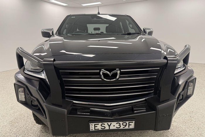 2022 Mazda BT-50 GT TF 4X4 Dual Range True Black